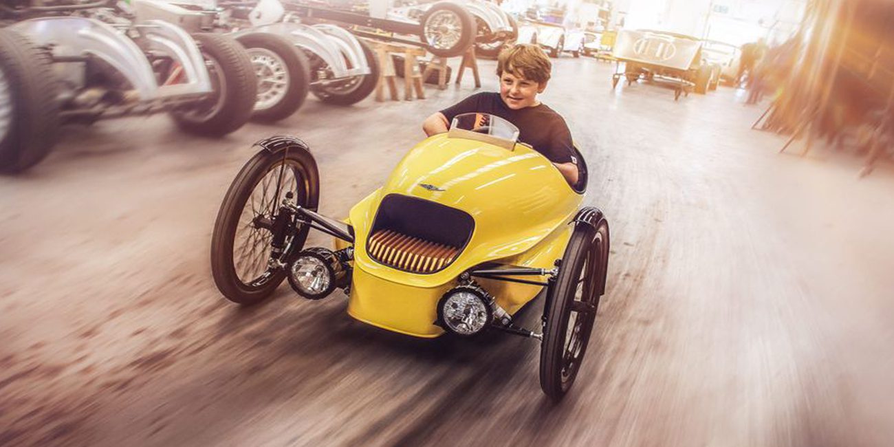 Began sales of luxury kids electric car from Morgan