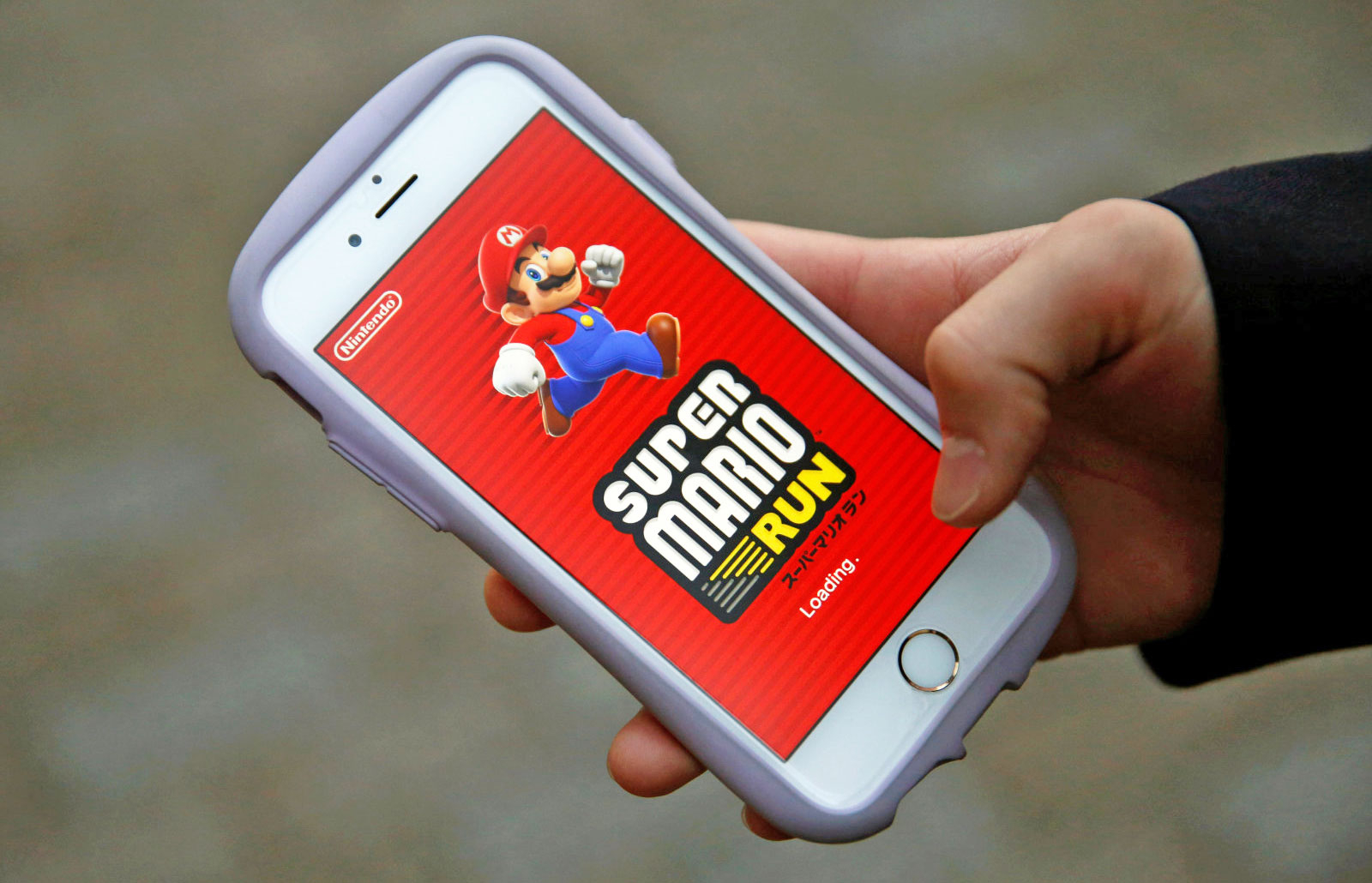 Gioco Super Mario Run portato la società Nintendo 53 milioni di dollari