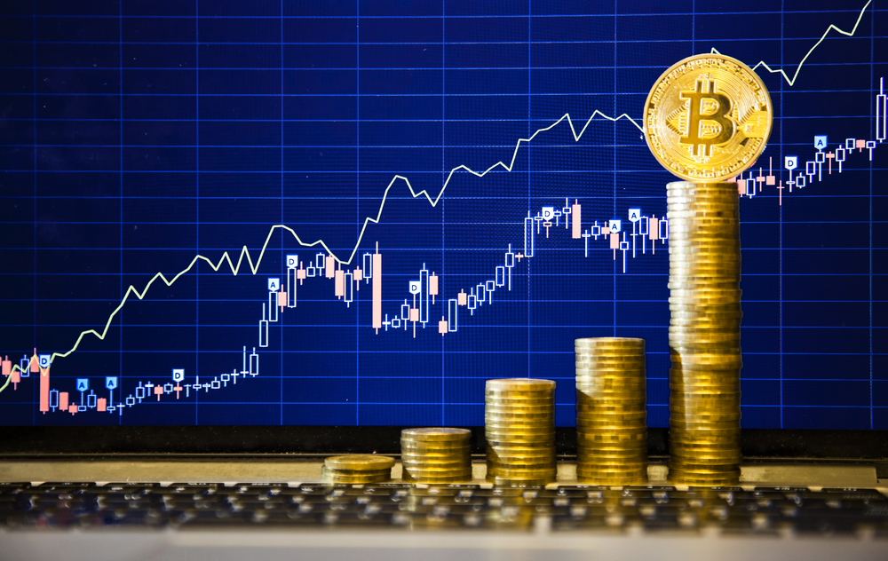 Kursen for bitcoin steg til $ 6,100