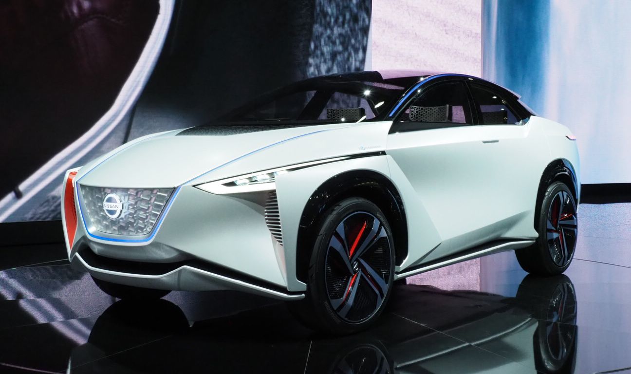 Elektroauto Nissan IMx wird seine Passagiere zu studieren und mit Ihnen zu kommunizieren