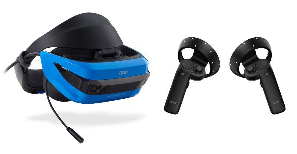 Kulaklık karma gerçeklik Acer Windows Mixed Reality satışa