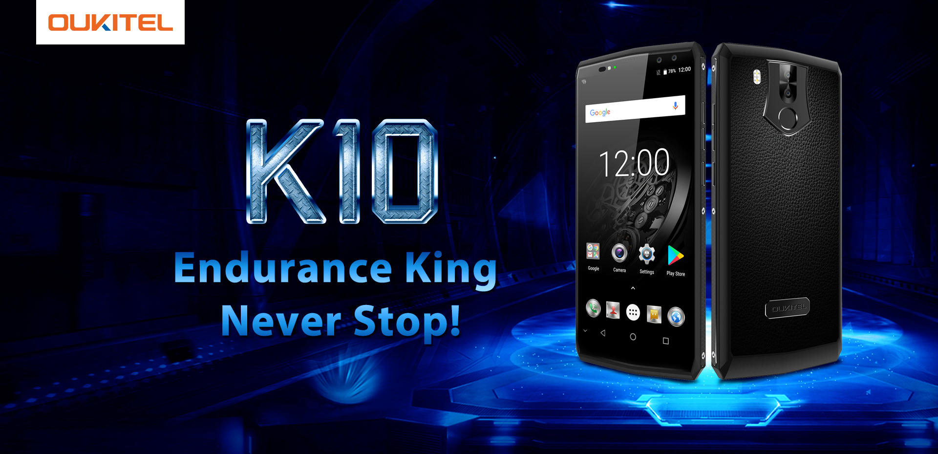 Dez principais virtudes de um smartphone OUKITEL K10