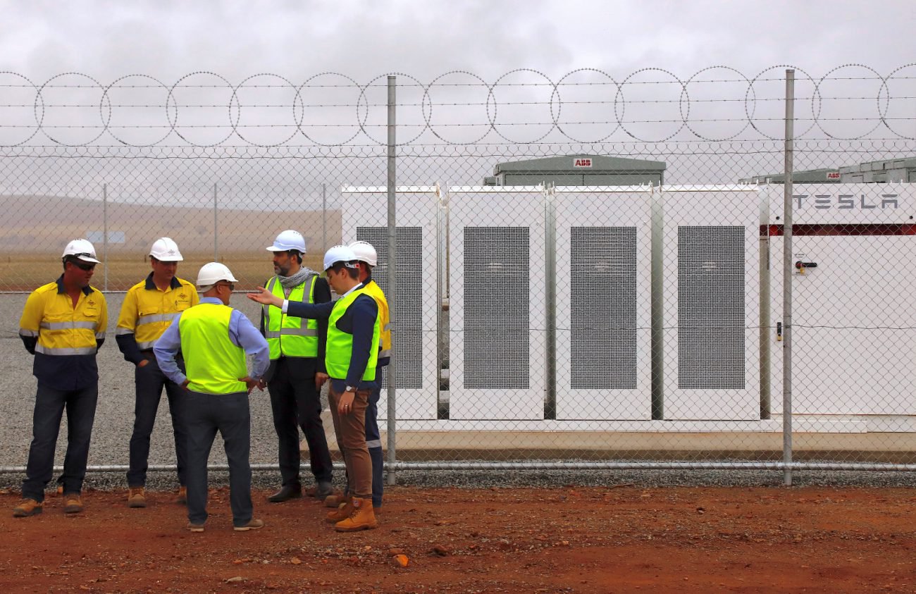 Tesla plant, eine Energie-Depot in New York