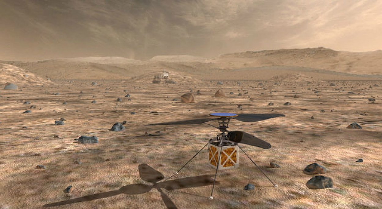 Beschlossen: die NASA schickt Hubschrauber auf dem mars