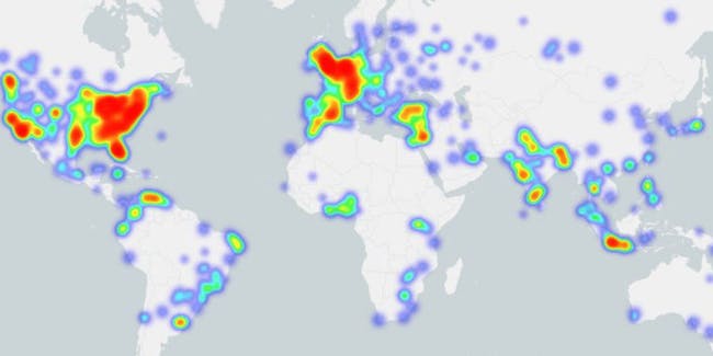 En las ciudades en las que Биткоин más popular? Mostrar mapa