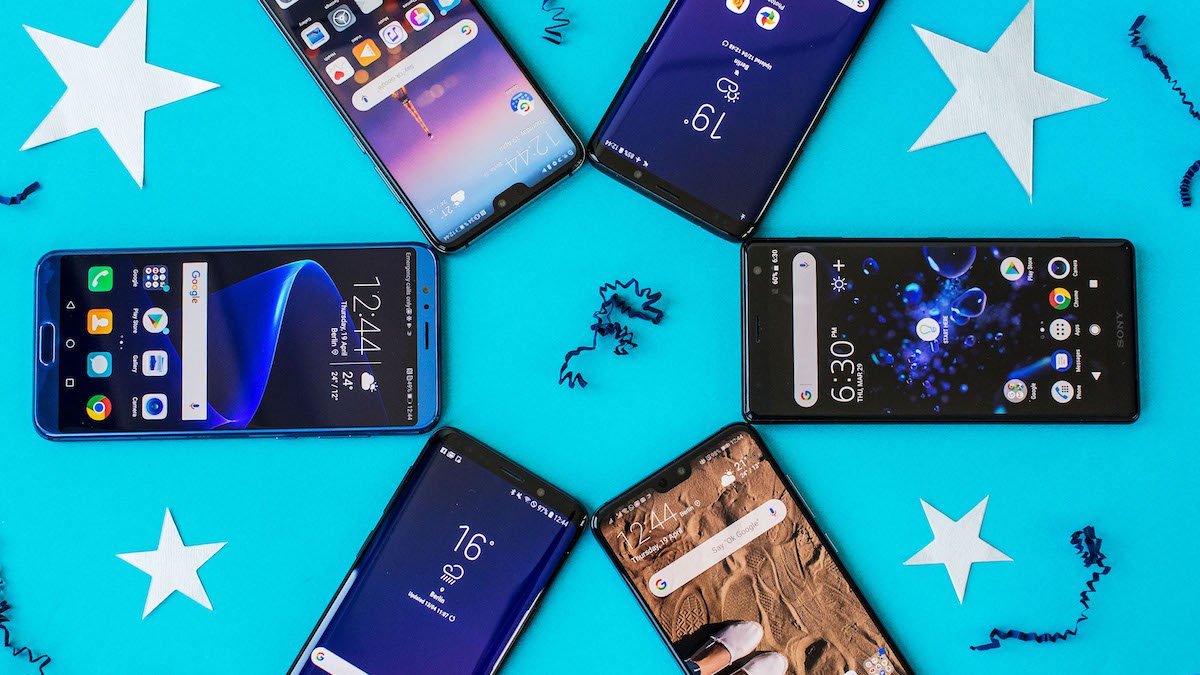 What smartphones were interesting in 2018?