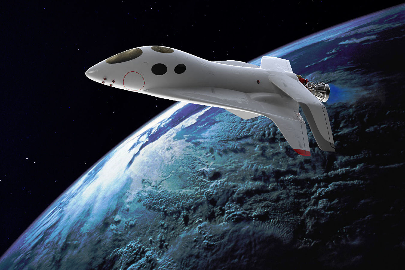 रूस विकसित कर रहा है एक पर्यटक spaceplane