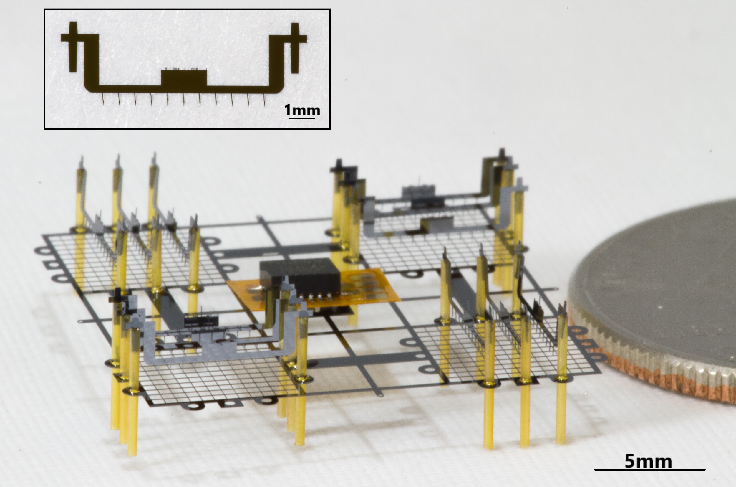 Ionalit the size of a coin flies without wings, propellers and moving parts