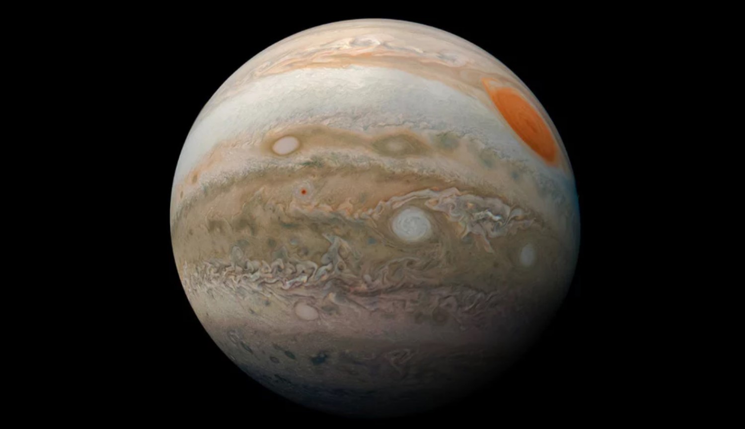 Les scientifiques ont appelé endroit approximatif de la naissance de Jupiter