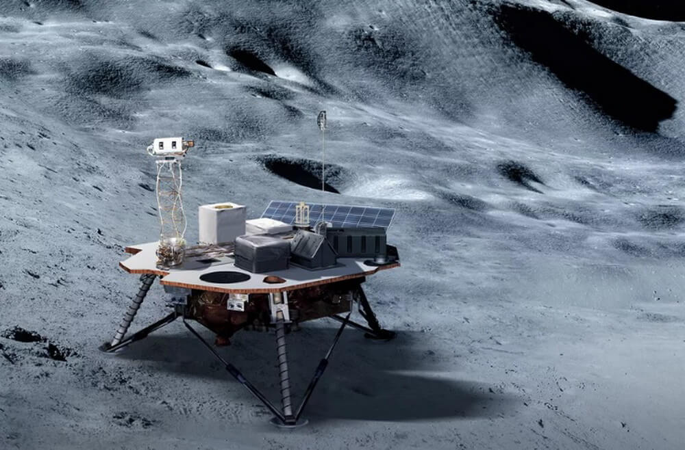 Tres empresas privadas enviará para la NASA módulos de aterrizaje en la luna en 2020-2021 años