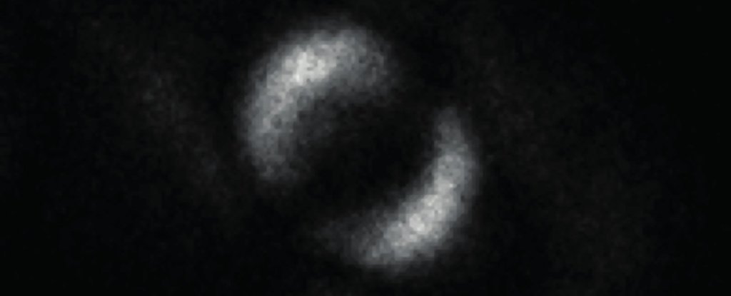 The first ever picture of quantum entanglement