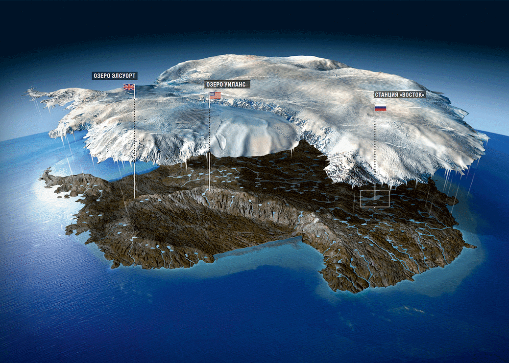 What lies beneath the ice of Antarctica?