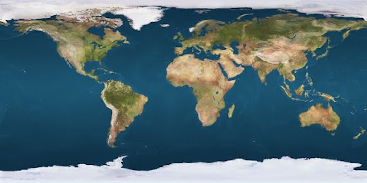 On Earth found another continent. Yes, that's right